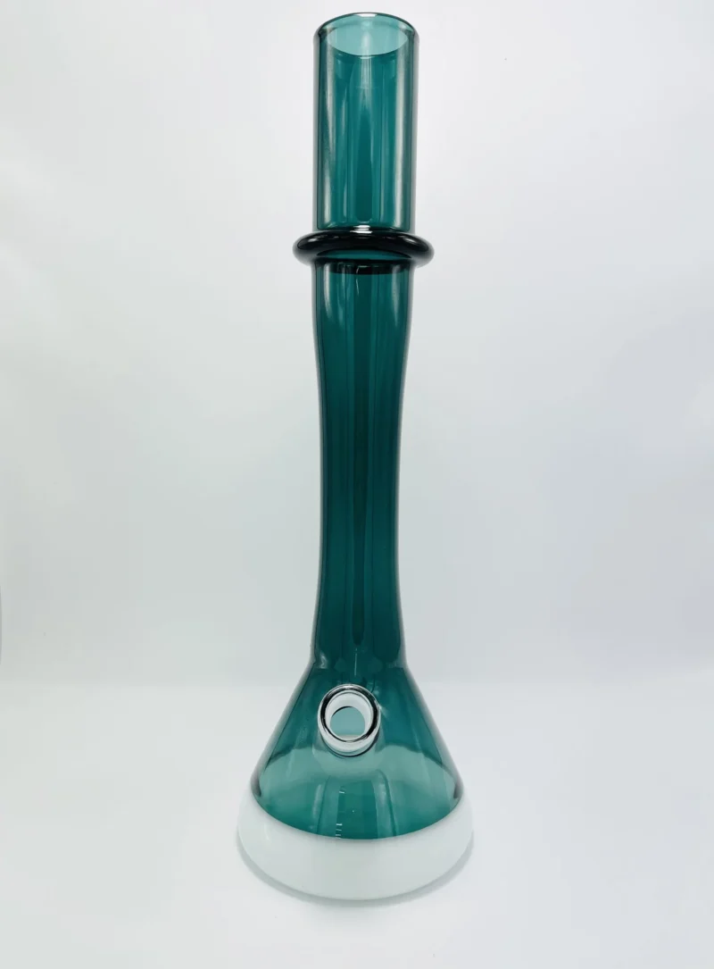 Stone Heavy Tall Green Bong Water Pipe 18”