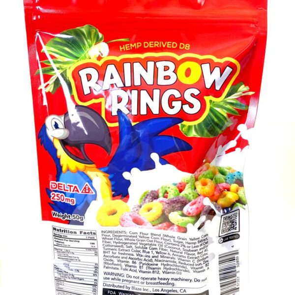 Rainbow Rings Cereal 50G Full Spectrum Delta-8 250MG (1 count)