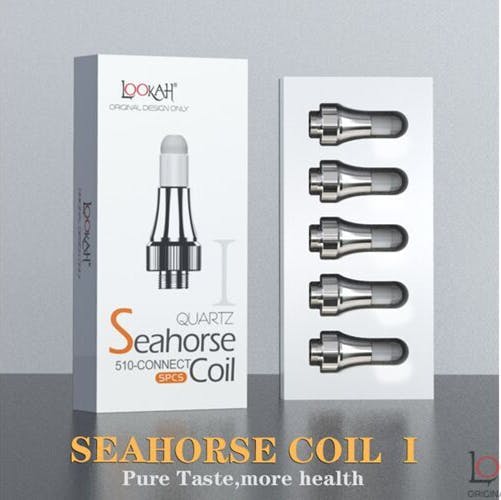 Lookah Seahorse Quartz Coil Ⅰ 5pk
