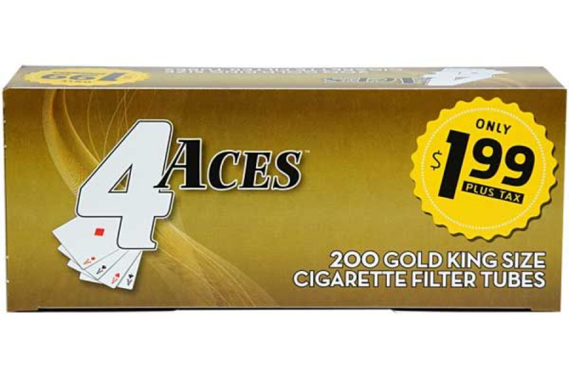 4Aces Tubes 200ct Gold King