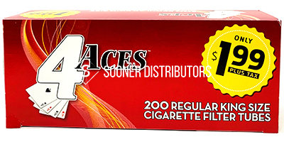 4Aces Tubes 200ct Red King