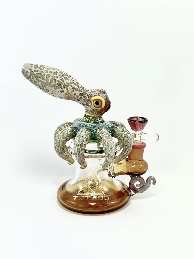 Tattoo Octopus Design Heavy Water Pipe Bong