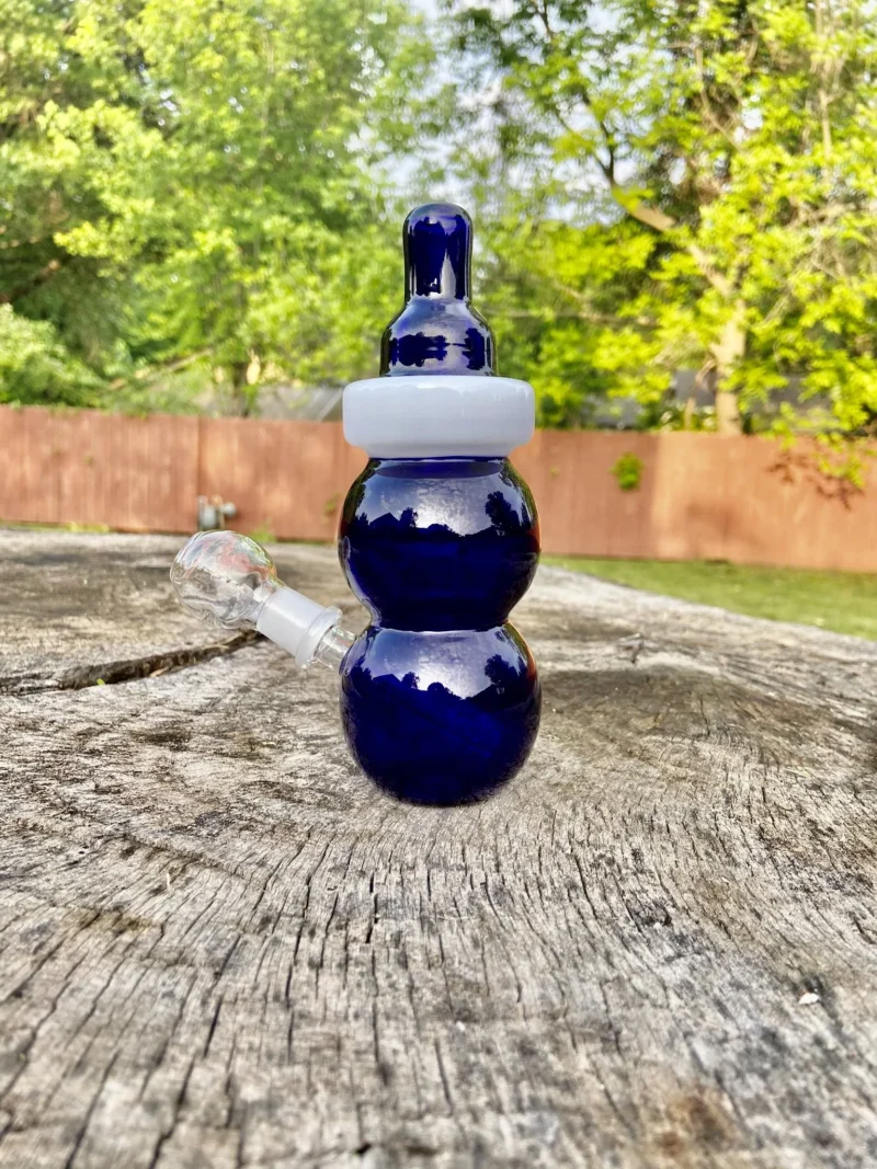 7″ Bottle Shape DownStem Perc Glass Water Bong