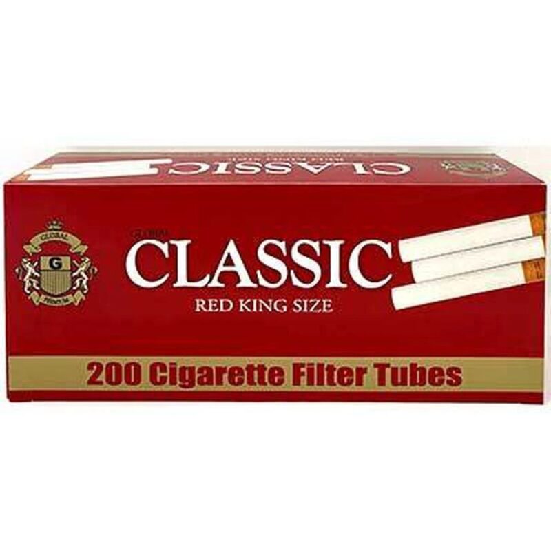 Classic Cigarette Filter Tubes Full Flavor 200pcs