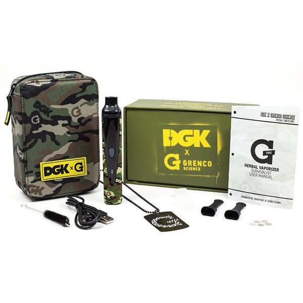 DGK G Pro Dry Herb Vaporizer Green
