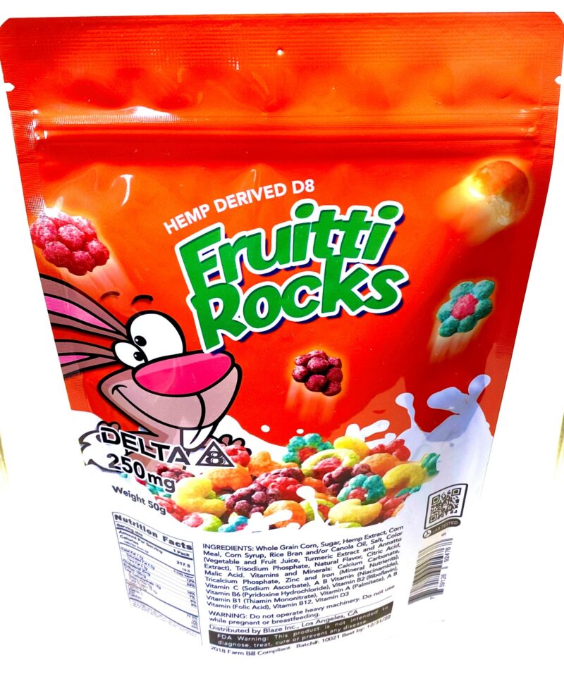 Fruity Rocks Cereal 50G Full Spectrum Delta-8 250MG (1 count)