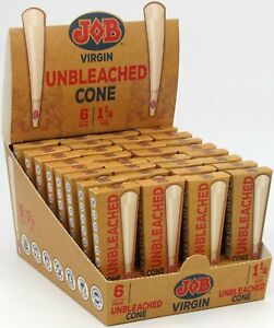 Job 1¼ Unbleached Cones (1 box)