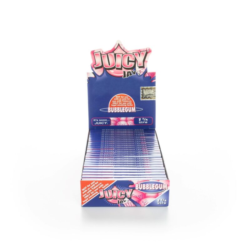 Juicy Jay Rolling Papers 1¼ size 24 Booklets (1 box)