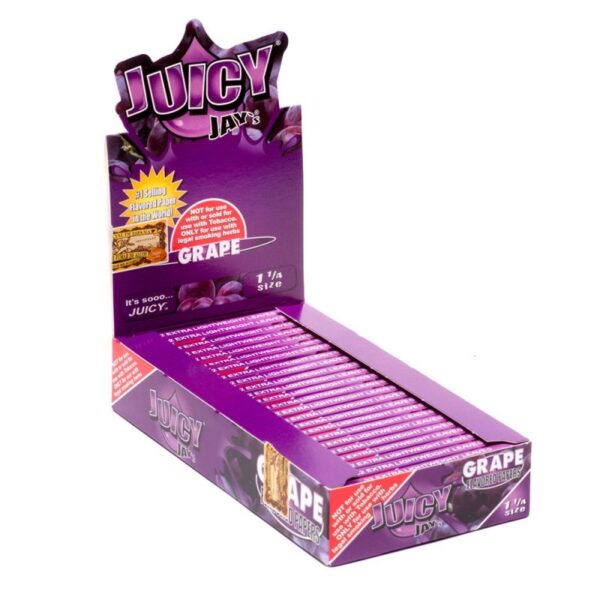 Juicy Jay Rolling Papers 1-1/4 size 24 Booklets