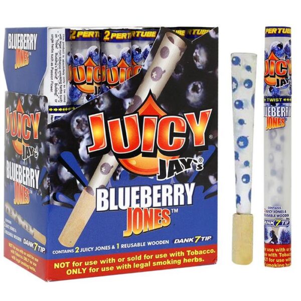 Juicy Jone Blueberry Hemp Cones 24ct (1 box)