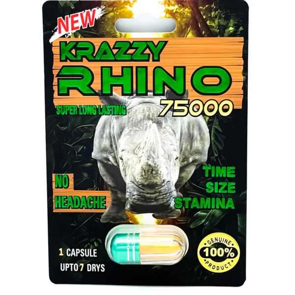 Krazzy Rhino 75K Funding The Power (1 count)