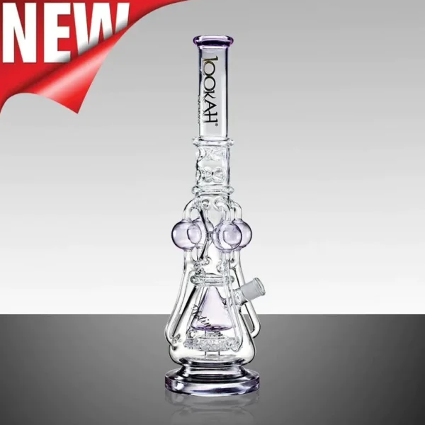 19.5″ The LOOKAH Glass Monster Quad Water Pipe