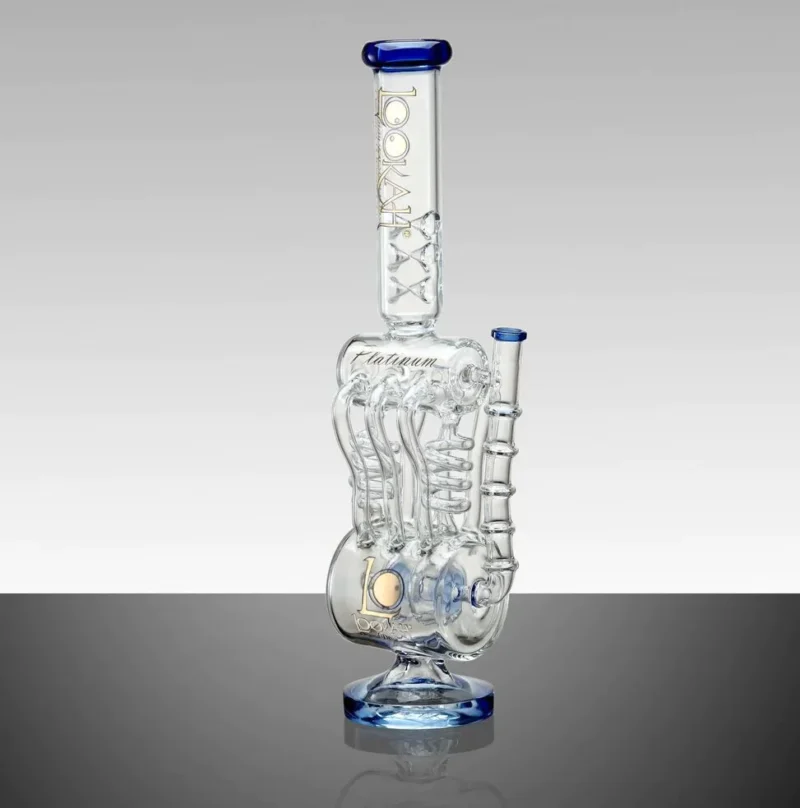 17.2” LOOKAH Steam Engine Water Pipe Glass