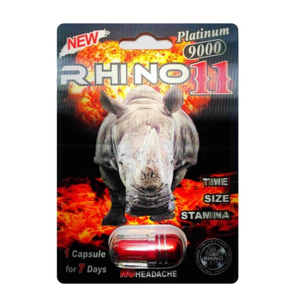 Rhino 11 Male Enhancement Pills (1 count)