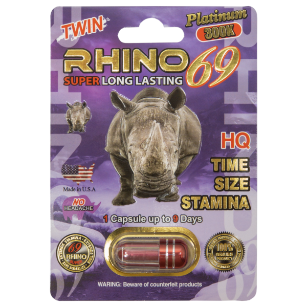 Rhino 69 Platinum 300k Plus (1 count)