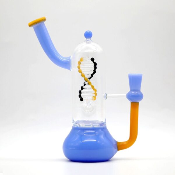 Stone DNA Swirl Perc Water Pipe Bong (1 count)