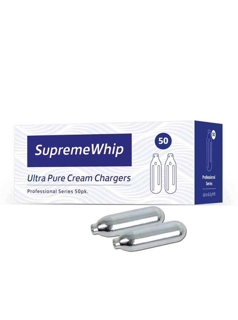 Supreme Whip N2O Cream Charger Refills 50pk (1 count)