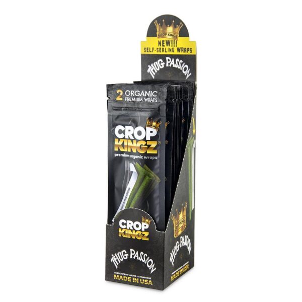 Crop Kingz Organic Hemp Wraps 15/2ct (1 box)