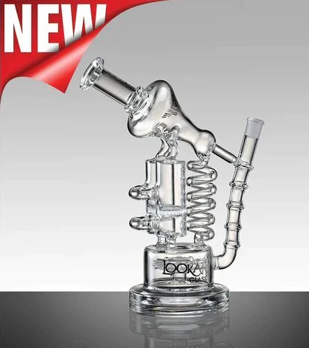 12.5″ LOOKAH Mad Scientist Sprinkler Glass Water Pipe WPC709
