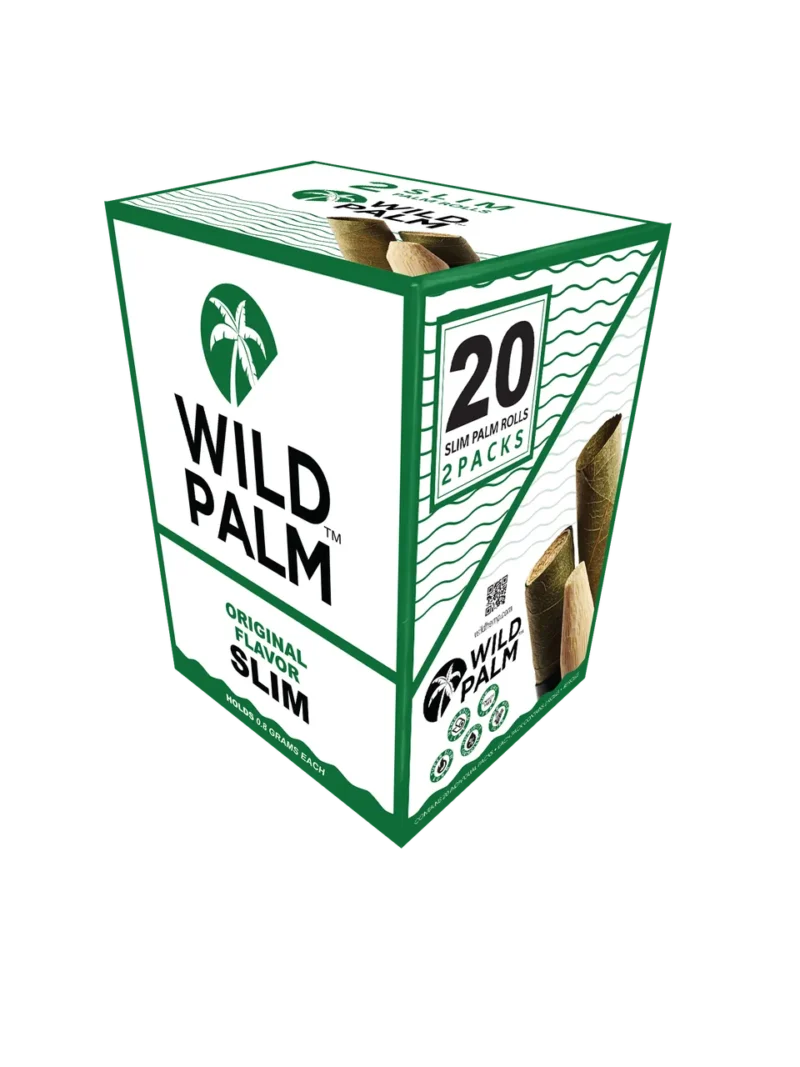 Wild Palm Slim Palm Rolls 20/2ct (1 box)