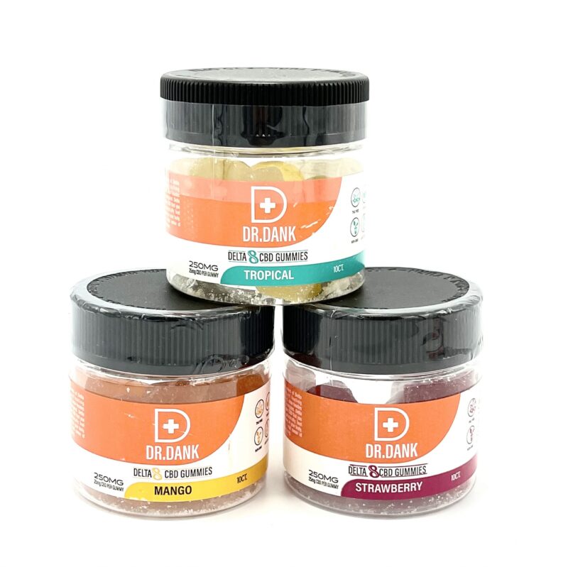 Dr. Dank Delta-8 Gummies 10ct (1 jar)