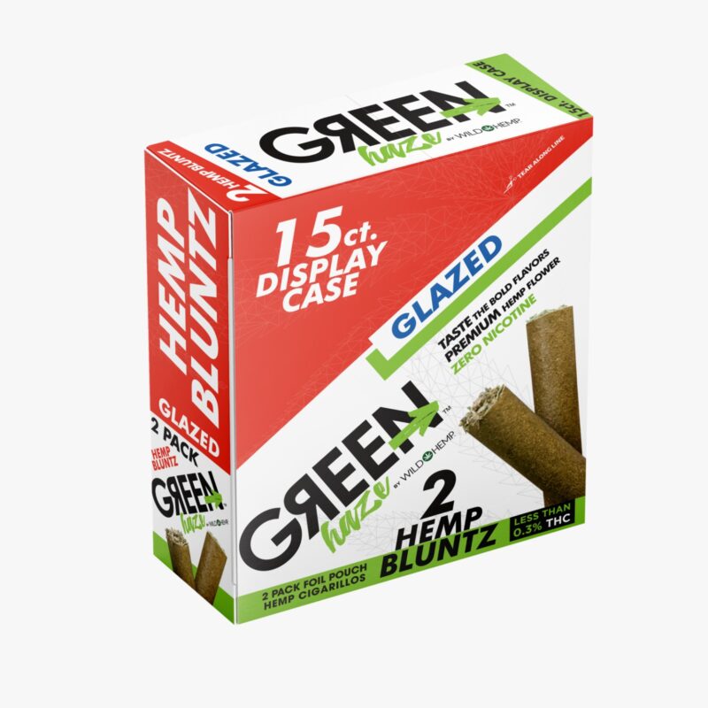 Green Haze Hemp Blunt 15/2ct (1 count)