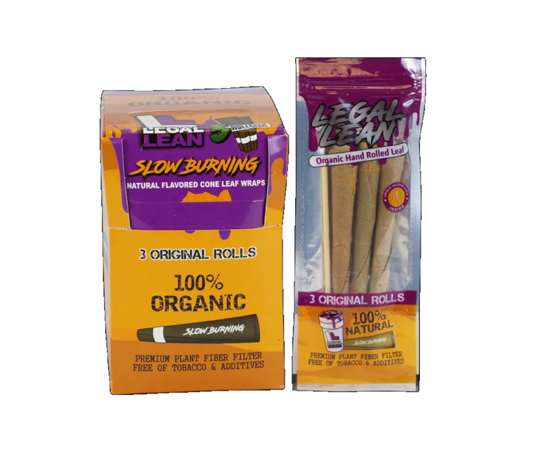 Lean Natural Organic Cone Leaf 3 Original Wraps