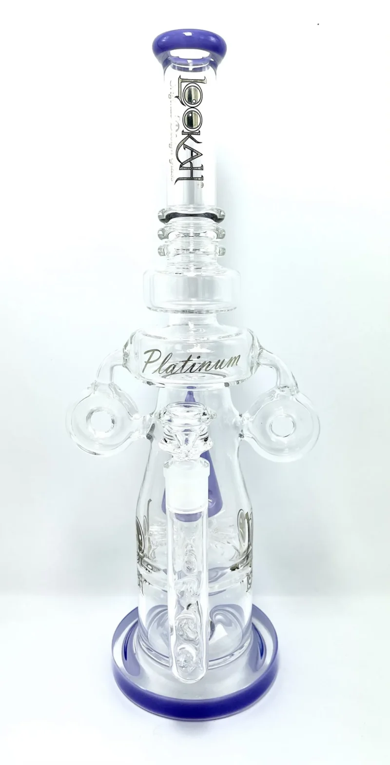 17.9″ LOOKAH Beaker Glass Bong Lookah Princess Platinum
