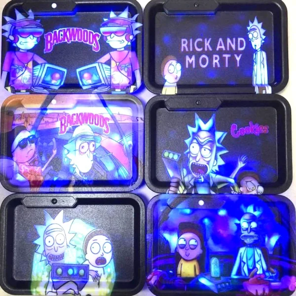 Rick n Morty LED Trays Assorted Design
