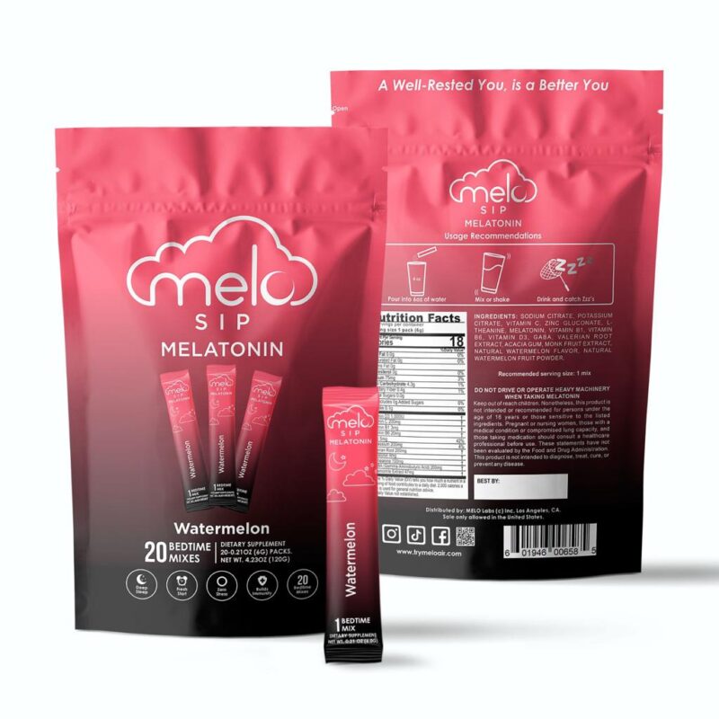 Melo Bedtime SIP Melatonin Mixer (1 Pack)