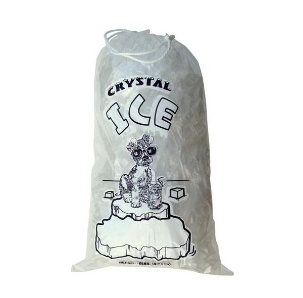 Ice Bags 20lbs with Drawstrings 250ct