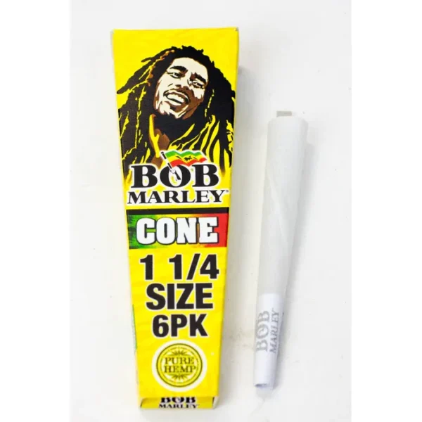 Bob Marley 1¼ Size Pre-Rolled Cones (1 box)