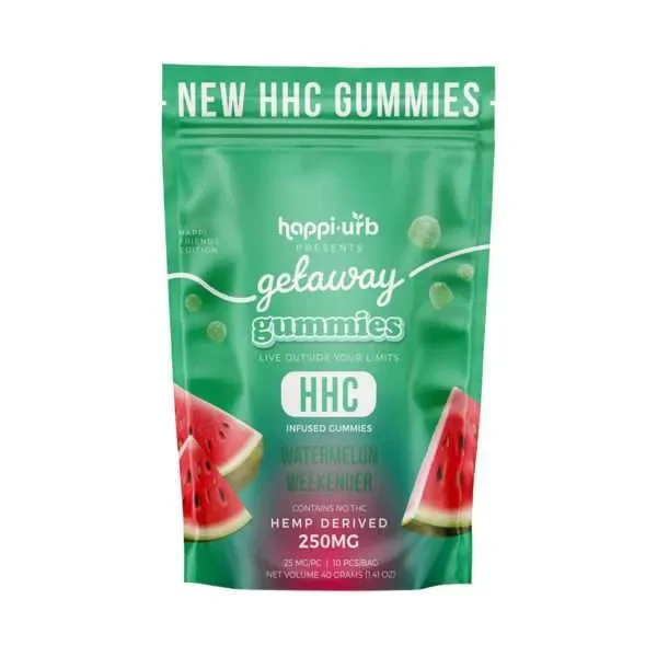 Happi Urb Getaway HHC Infused Gummies (1 Pack)