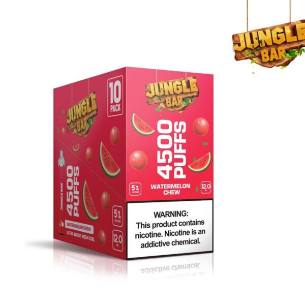 Jungle Bar 4500 Puffs Disposable Vape Stick (1 count)