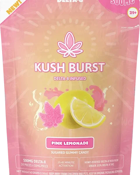 Kush Burst Delta-8 Infused Gummies (1 Pack)