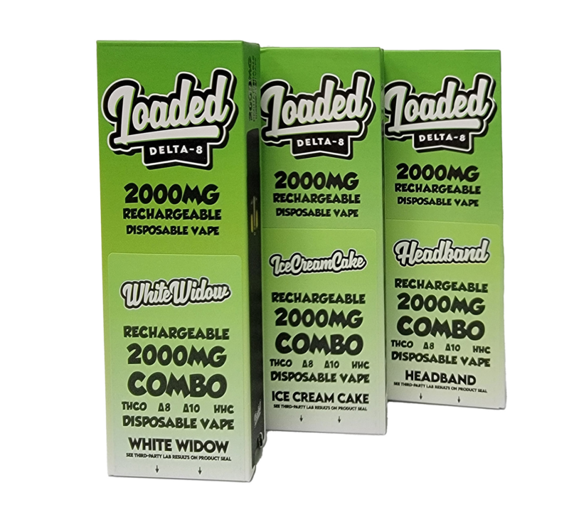 Loaded 2000mg Delta 8 HHC Combo (1 count)