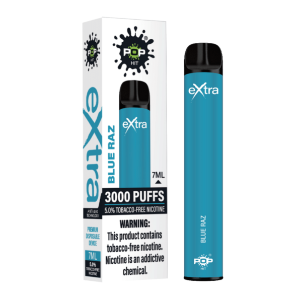 POP Hit Extra TFN 3000 Puffs 7ml Premium Disposable Device (1 count)