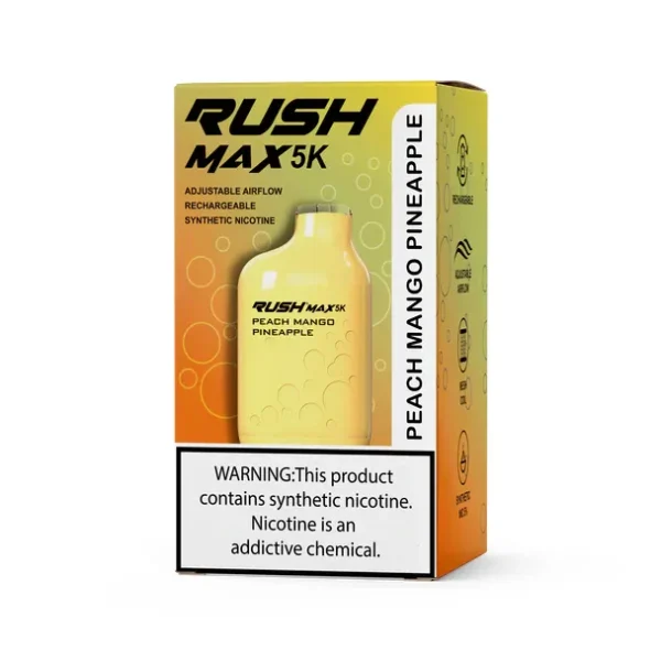 Rush Xtra Max 5000 Puffs Disposable Vape (1 count)