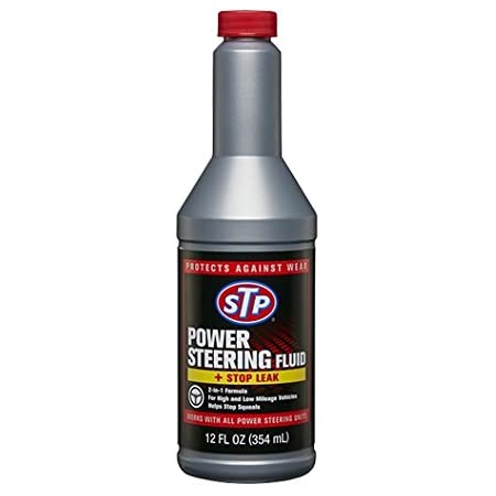 STP Power Steering Fluid + Stop Leak