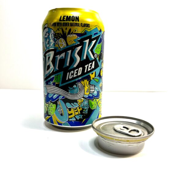 Brisk Iced Tea Lemon Soda Can Diversion Safe Stash Can Hidden Storage Compartment