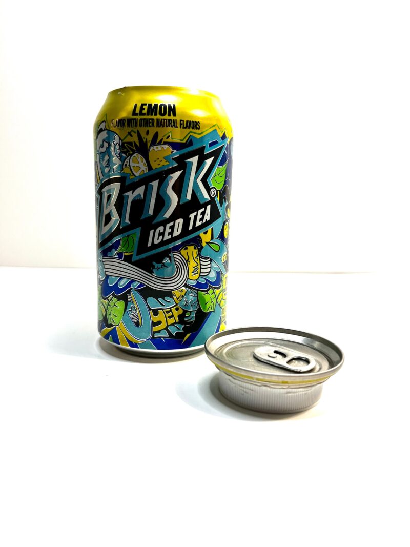 Brisk Iced Tea Lemon Soda Can Diversion Safe Stash Can Hidden Storage Compartment